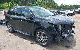SUVs Acura Mdx Sport Hybrid 2017 Czarny