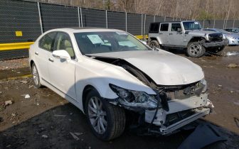 Sedans Lexus LS 460 2012 Biały
