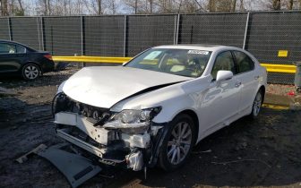 Sedans Lexus LS 460 2012 Biały